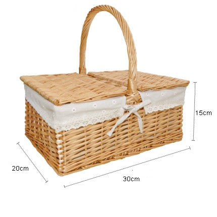 Wicker Picknickkorb