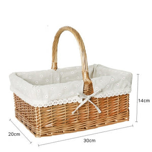 Wicker Picknickkorb