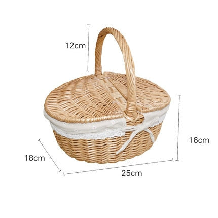 Wicker Picknickkorb