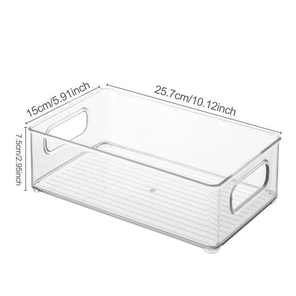 Durchsichtige Organisationsbox